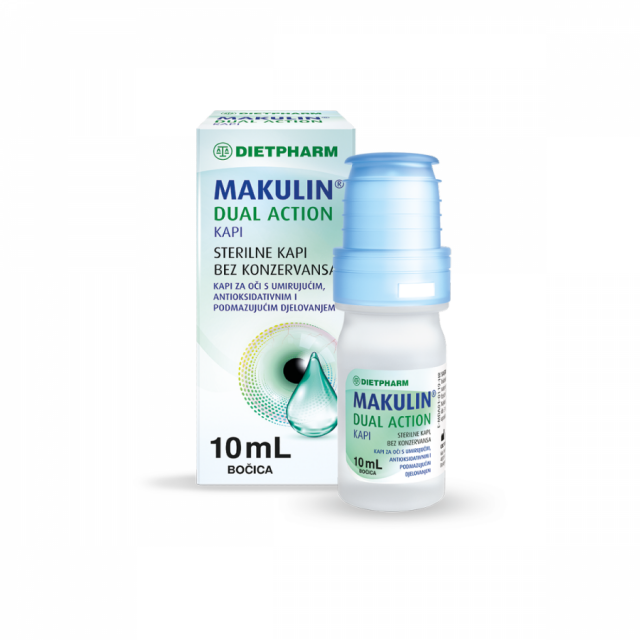 DIETPHARM MAKULIN DUAL ACTION KAPI ZA OKO 10ml